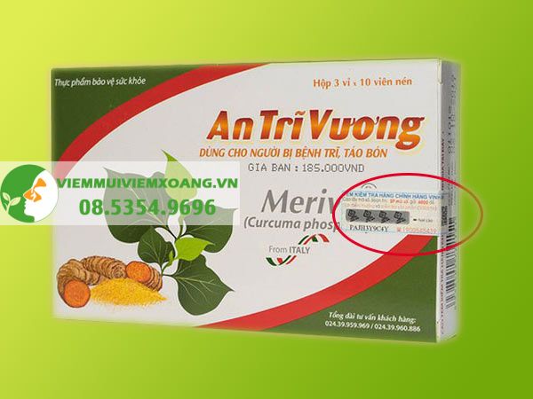 An Trĩ Vương hiện đang được bán tại các nhà thuốc trên toàn quốc