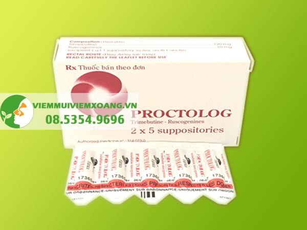 Thuốc Proctolog là sản phẩm được chỉ định cho bệnh nhân trĩ, người bệnh có các hậu quả do trĩ như nứt hậu môn