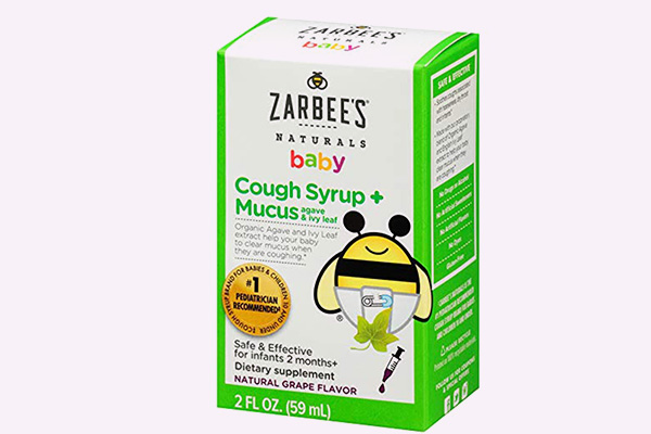 Siro trị ho cho trẻ sơ sinh – Zarbee’s Baby Cough